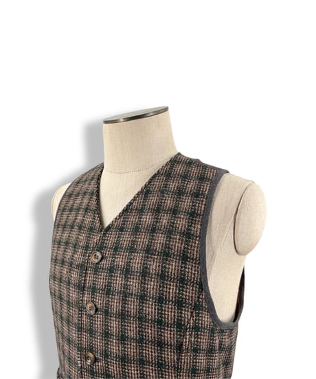 80s〜90s DRIES VAN NOTEN – Classic Tweed Vest
