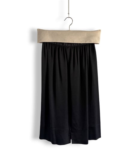 21SS DRIES VAN NOTEN – Mid-length Art Print Skirt
