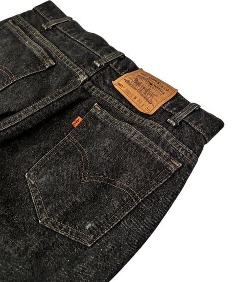 90s Levi's 505 – Black Denim