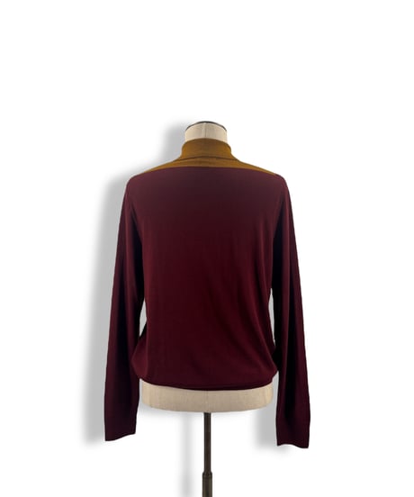 20AW DRIES VAN NOTEN – Bi-color Polo Knit