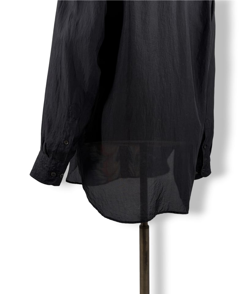 18AW DRIES VAN NOTEN – Marble Print Silk Shirt