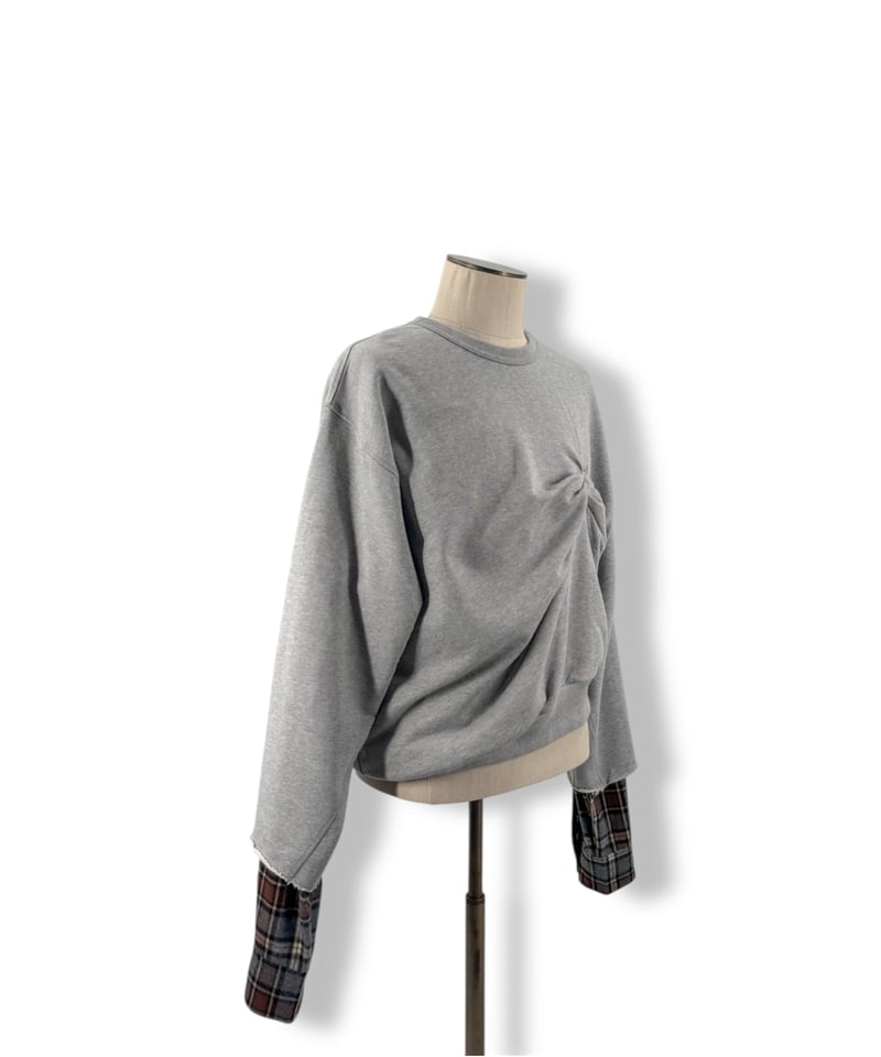 DRIES VAN NOTEN 20aw スウェット 20AW DRIES VAN NOTEN – Docking Sweat ドッキングスウェット