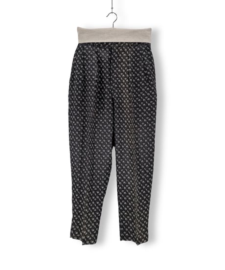 80s COMME des GARCONS HOMME PLUS – 2Tuck Wide Tapered Trousers