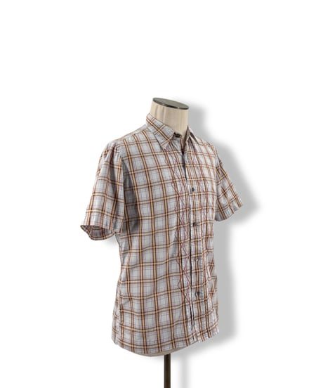 DRIES VAN NOTEN – Plaid Short Sleeve Shirt