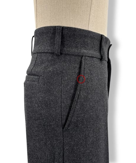 19AW DRIES VAN NOTEN – Wide Silhouette Trousers