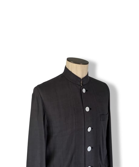 90s COMME des GARCONS – Stand Collar Jacket