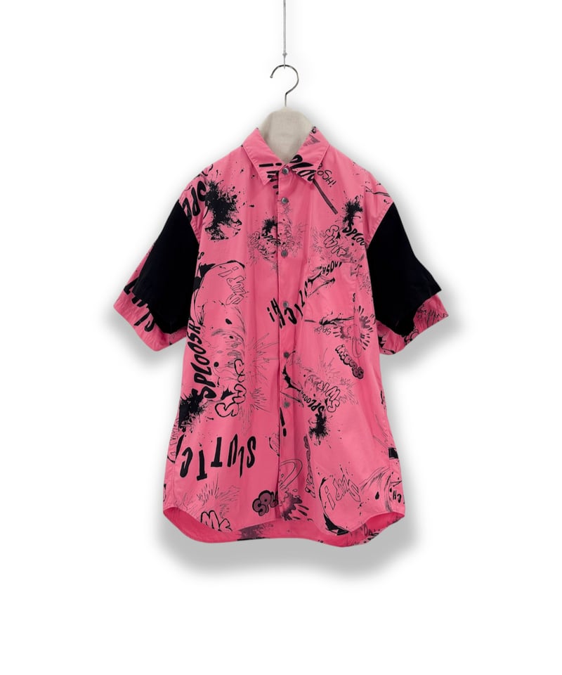 22SS COMME des GARCONS SHIRT – Graphic Print Sh