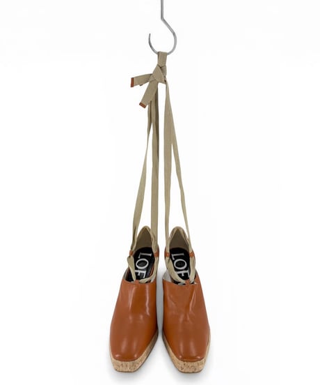 LOEWE – Ankle-tie Wedge Sandals