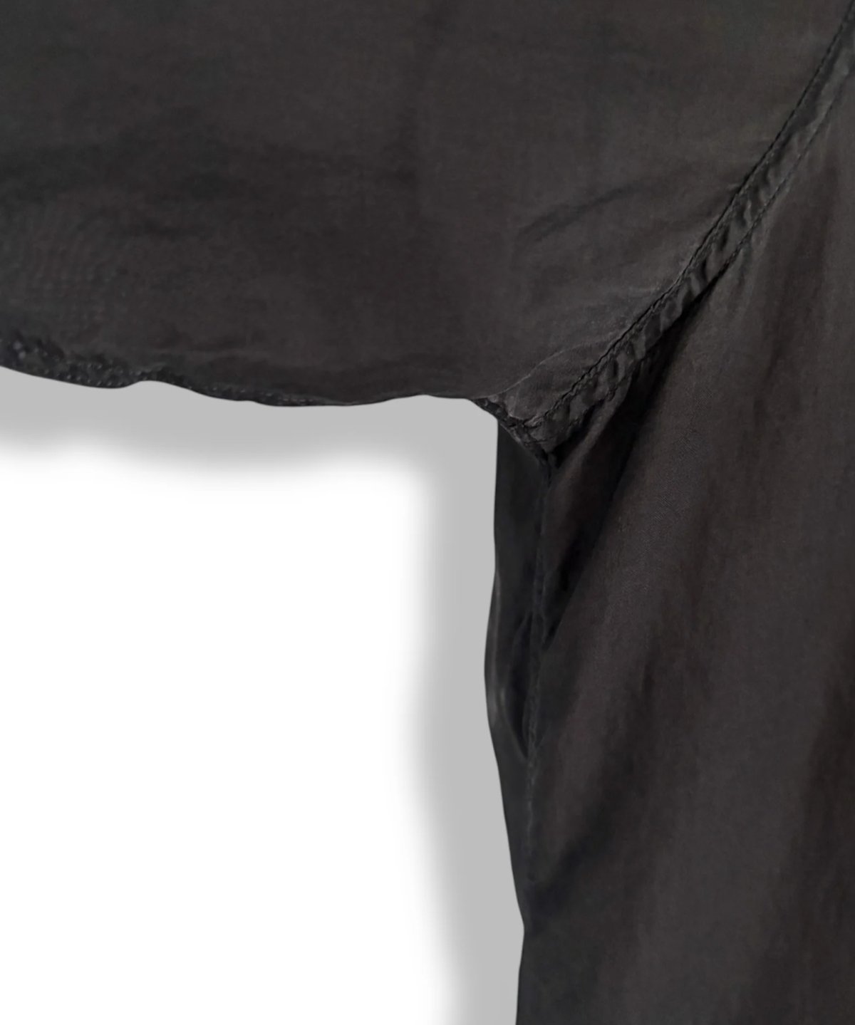 18AW DRIES VAN NOTEN – Marble Print Silk Shirt