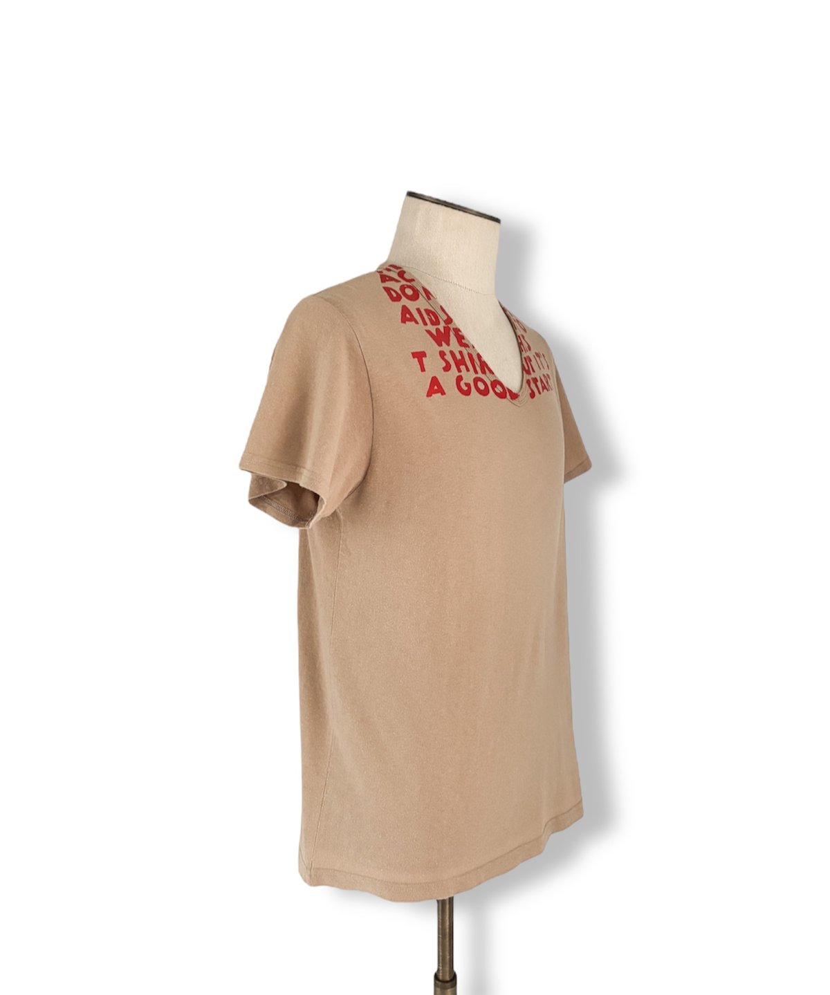 08AW Martin Margiela / AIDS T-shirt -AIDS Tシャツ