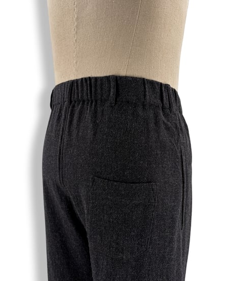00s ANN DEMEULEMEESTER – Slim Straight Wool Trousers