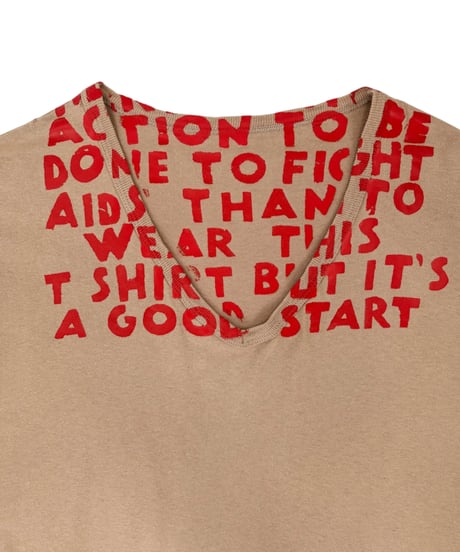 08AW Martin Margiela – AIDS T-shirt