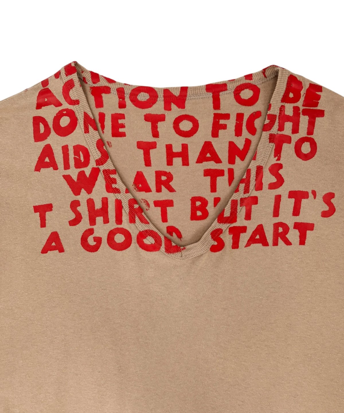 08AW Martin Margiela – AIDS T-shirt | ChronoChi