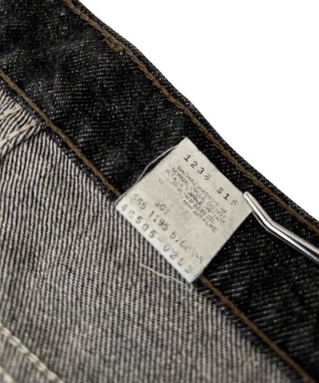 90s Levi's 505 – Black Denim