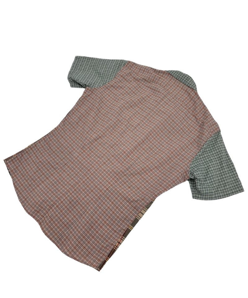 DRIES VAN NOTEN – Crazy Check Short Sleeve Shir