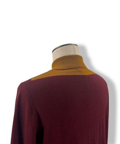 20AW DRIES VAN NOTEN – Bi-color Polo Knit