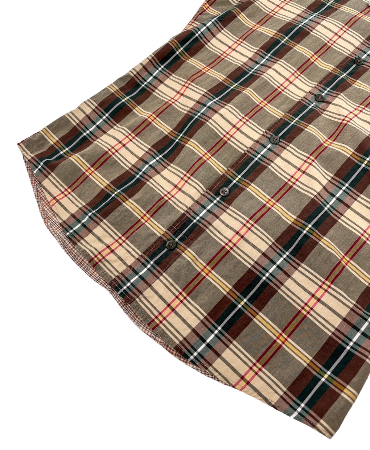 DRIES VAN NOTEN – Crazy Check Short Sleeve Shir