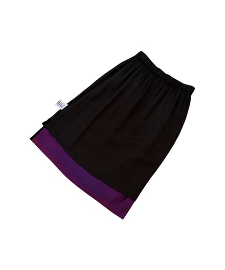 21SS DRIES VAN NOTEN – Mid-length Art Print Skirt