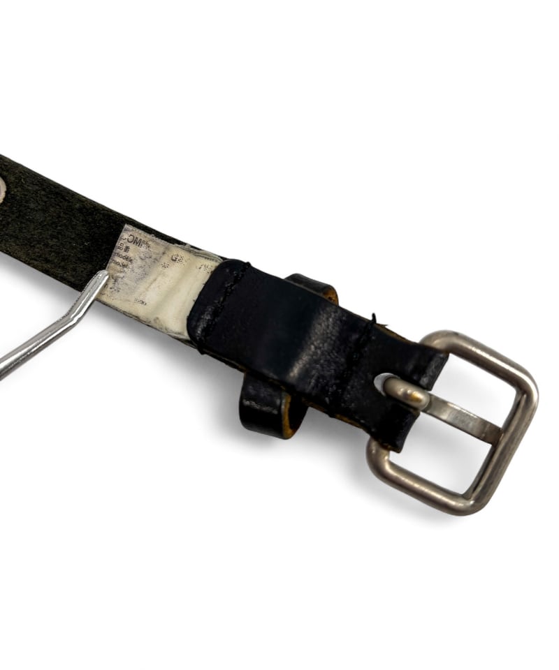 00's COMME des GARCONS – Eyelets Leather Belt ハ