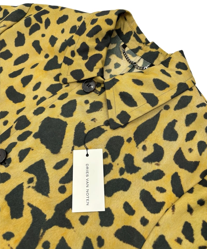 20AW DRIES VAN NOTEN / Leopard Print Sten Colla 20AW DRIES VAN NOTEN / Leopard Print Sten Colla