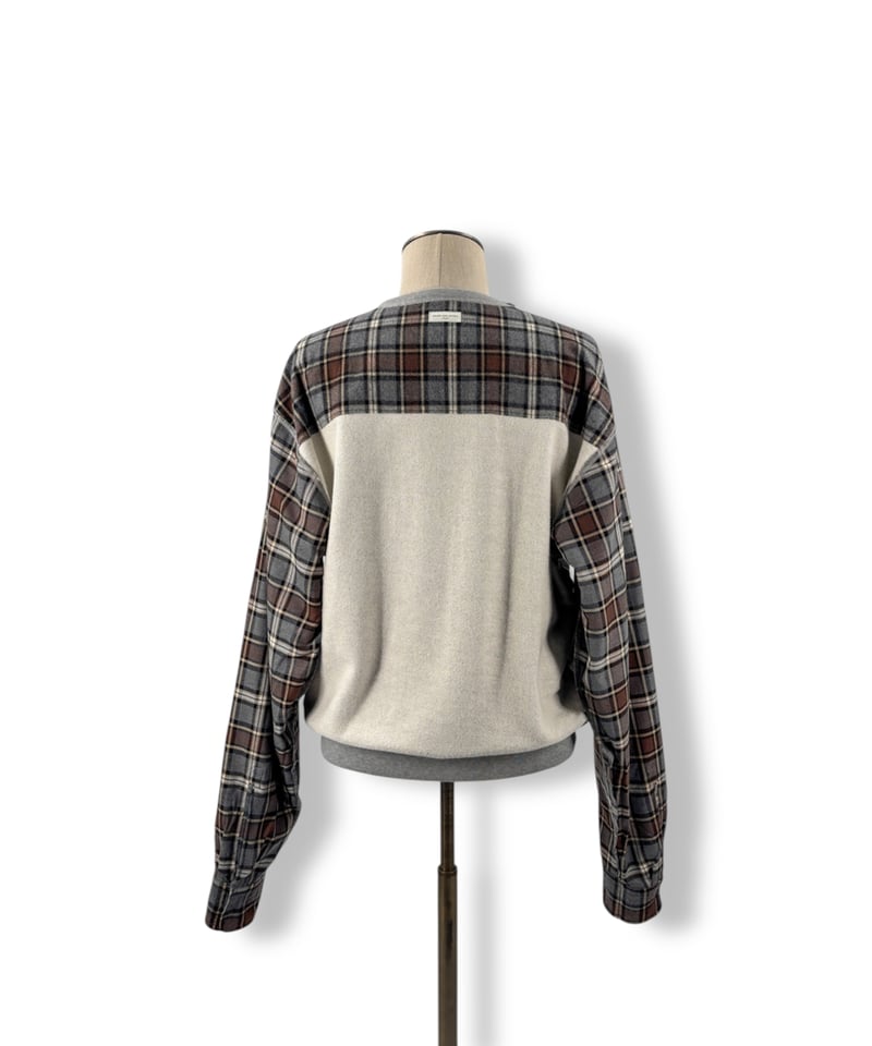 DRIES VAN NOTEN 20aw スウェット 20AW DRIES VAN NOTEN – Docking Sweat ドッキングスウェット