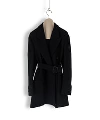 20AW DRIES VAN NOTEN – Double Breasted Belted Coat