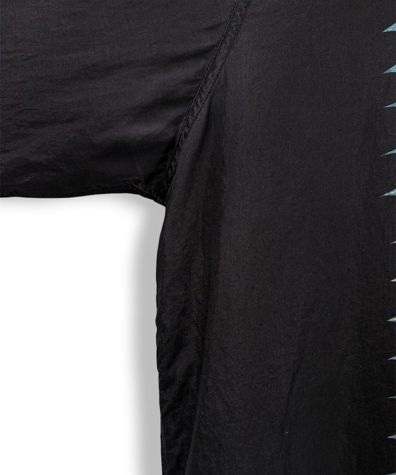 18AW DRIES VAN NOTEN – Marble Print Silk Shirt