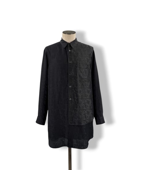 19AW COMME des GARCONS HOMME PLUS – Layered Jacquard Shirt