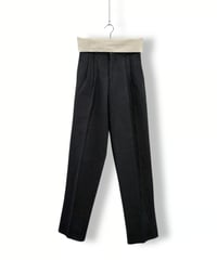 90s COMME des GARCONS HOMME PLUS – 2Tuck Tight Tapered Trousers