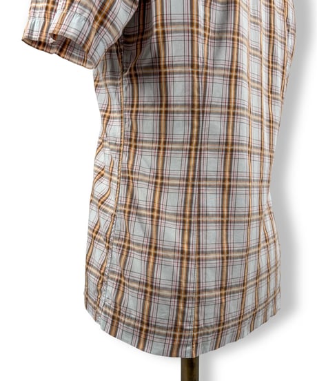DRIES VAN NOTEN – Plaid Short Sleeve Shirt