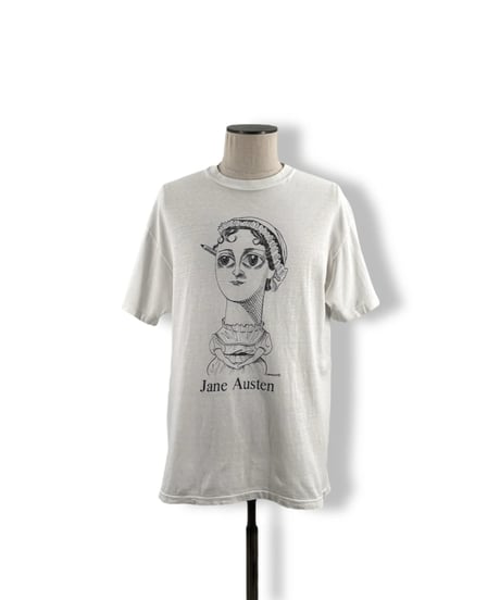 90s Largely Literary "Jane Austen" – Vintage Art T-shirt