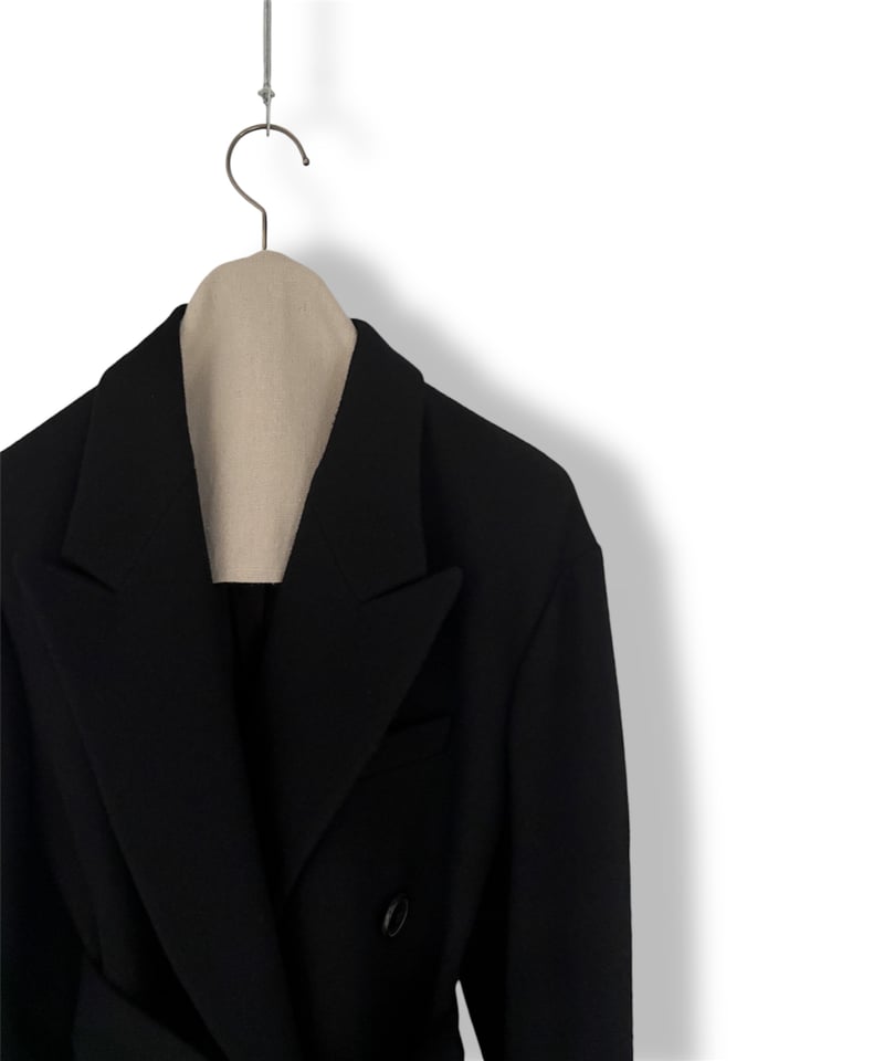 20AW DRIES VAN NOTEN – Double Breasted Belted C