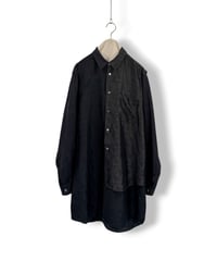 19AW COMME des GARCONS HOMME PLUS – Layered Jacquard Shirt