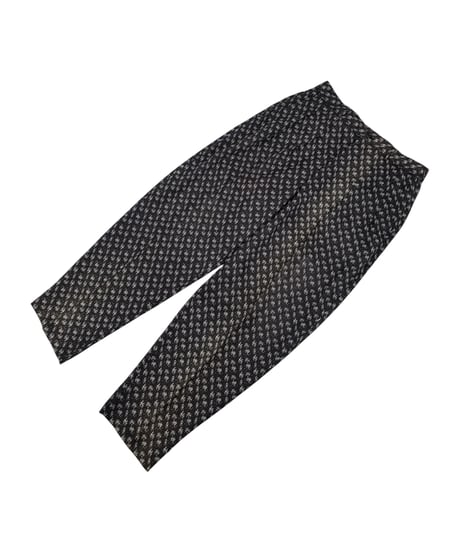 80s COMME des GARCONS HOMME PLUS – 2Tuck Wide Tapered Trousers