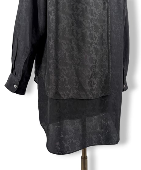 19AW COMME des GARCONS HOMME PLUS – Layered Jacquard Shirt