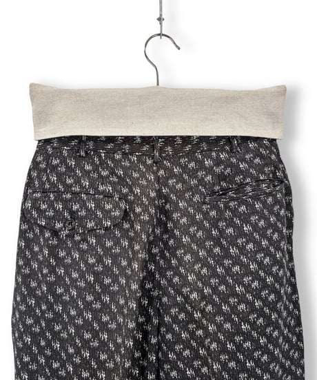 80s COMME des GARCONS HOMME PLUS – 2Tuck Wide Tapered Trousers