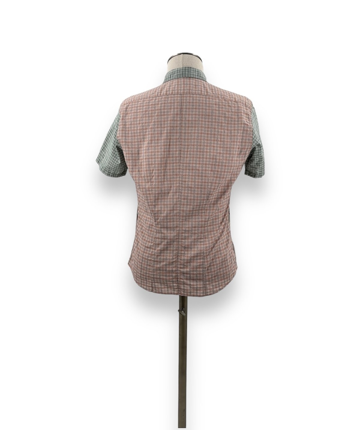 DRIES VAN NOTEN – Crazy Check Short Sleeve Shir