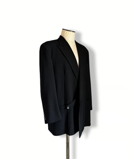 80s COMME des GARCONS HOMME PLUS – Buttonless Tailored Jacket