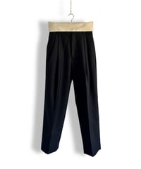 22SS DRIES VAN NOTEN – 2Tuck Wide Tapered Trousers
