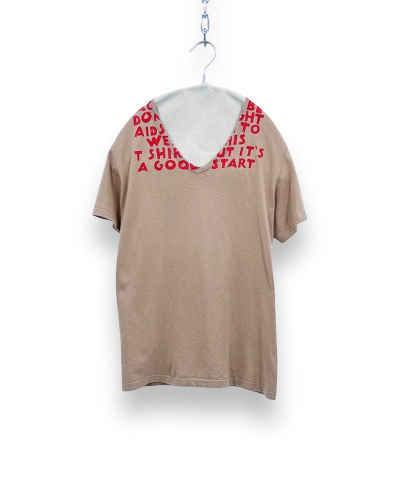 08AW Martin Margiela / AIDS T-shirt -AIDS Tシャツ 08AW Martin Margiela / AIDS T-shirt -AIDS Tシャツ