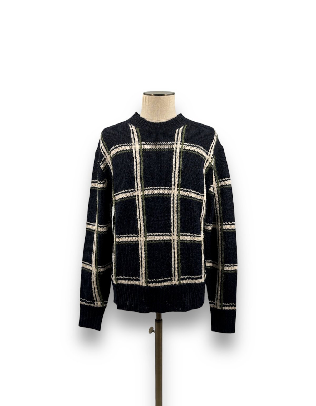 DRIES VAN NOTEN チェックフリツトラウサ 2420109019187 800 20AW DRIES VAN NOTEN / Windowpane Check Crewne