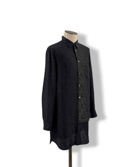 19AW COMME des GARCONS HOMME PLUS – Layered Jacquard Shirt
