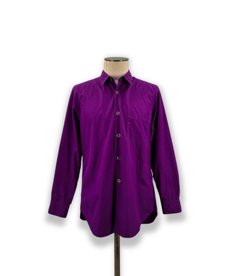 01AW COMME des GARCONS HOMME HOMME – Cotton Broadcloth Shirt