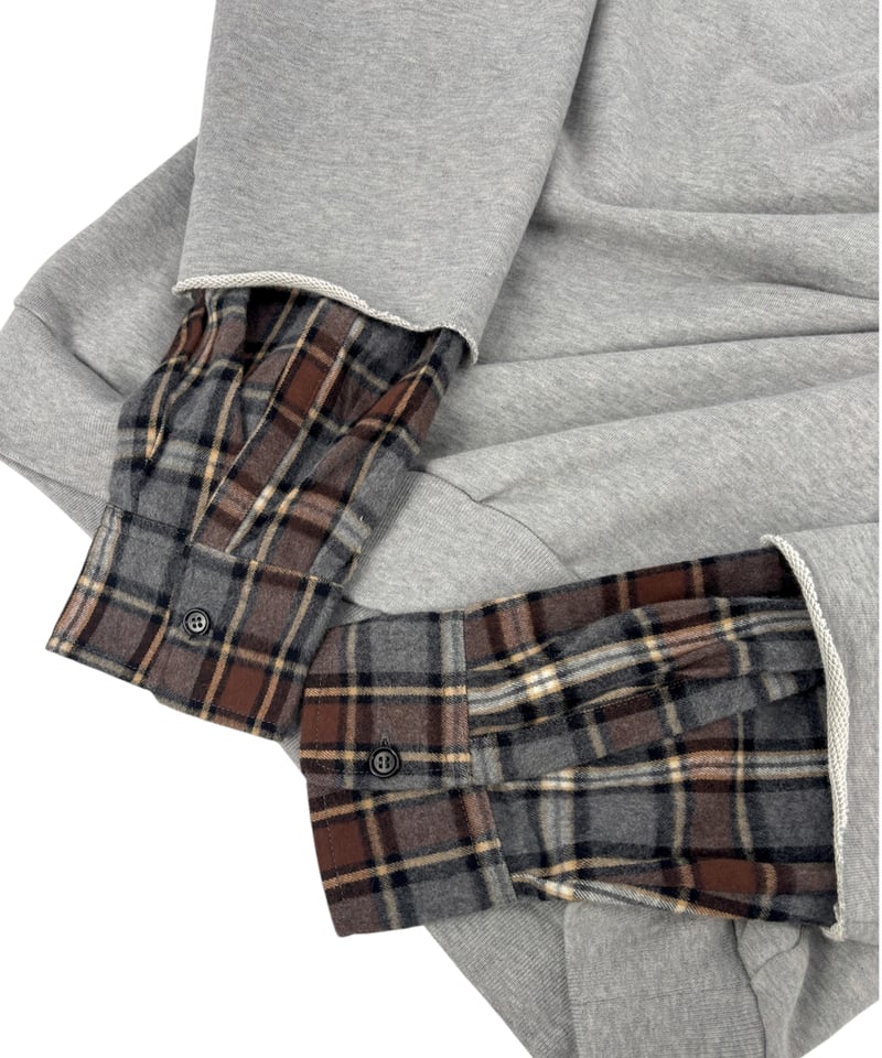 DRIES VAN NOTEN 20aw スウェット 20AW DRIES VAN NOTEN – Docking Sweat ドッキングスウェット