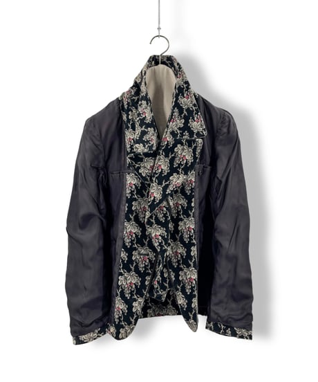 01AW COMME des GARCONS – Floral Jacquard Jacket