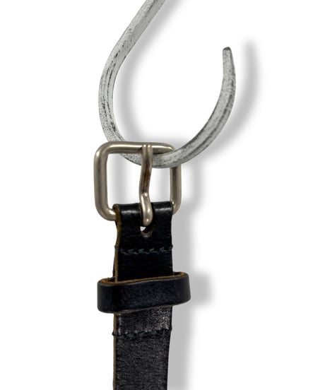 00s COMME des GARCONS – Eyelets Leather Belt