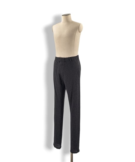 00s ANN DEMEULEMEESTER – Slim Straight Wool Trousers