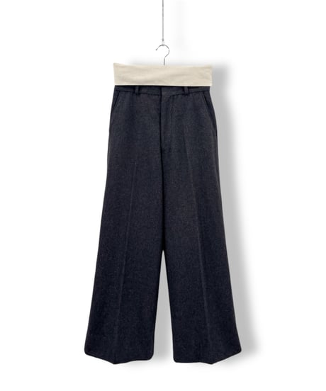 19AW DRIES VAN NOTEN – Wide Silhouette Trousers