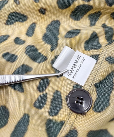 20AW DRIES VAN NOTEN – Leopard Print Balmacaan Coat