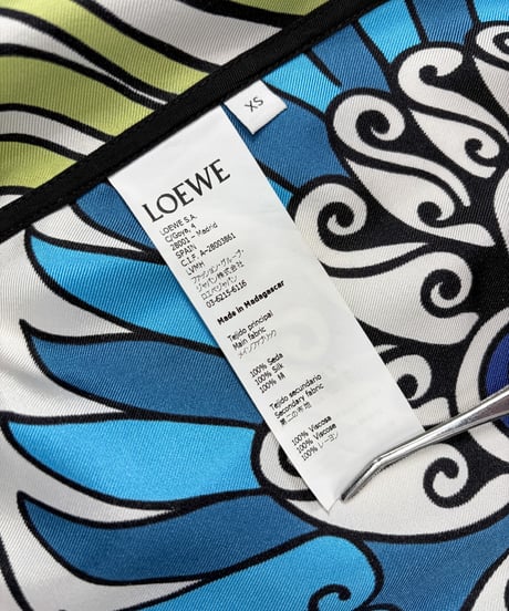 LOEWE – Botanical Print Silk Shirt